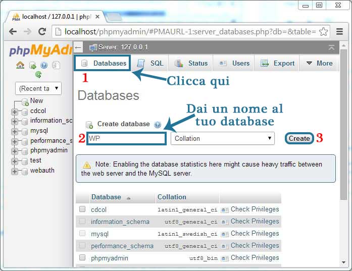 Come installare WordPress in locale-Step12