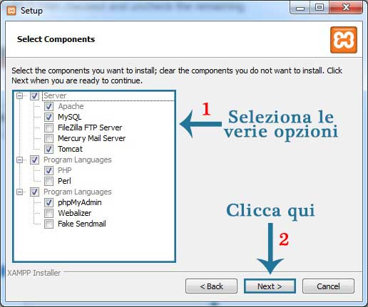 Come installare WordPress in locale-Step3