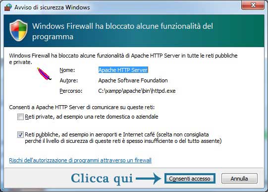 Come installare WordPress in locale-Step7