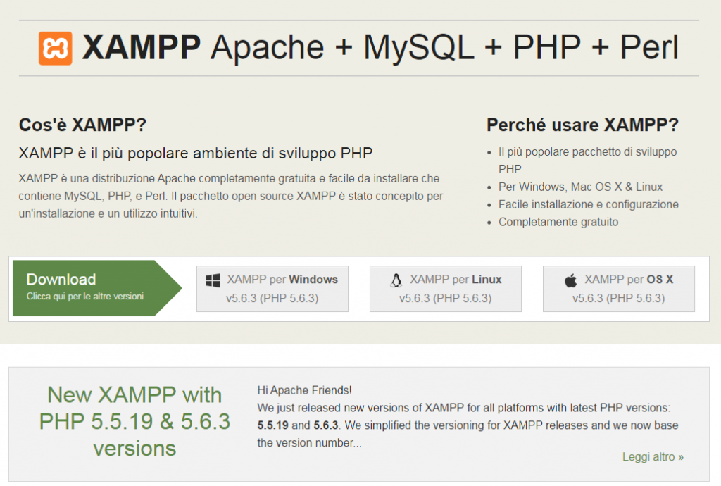 Come installare WordPress in locale-Step1