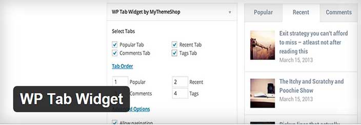 Migliori Widget WordPress-Tab widget